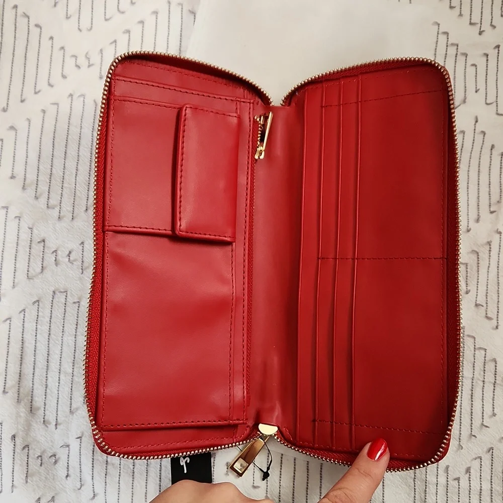 Lulus Red Wallet - Picture 2 of 2